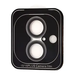 Захисне скло для HD Lens Apple iPhone 16/16 Plus/17 Black