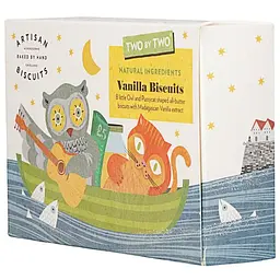 Печиво Artisan Biscuits Two by Two Сова та Кішка з ваніллю 100 г - мініатюра 3