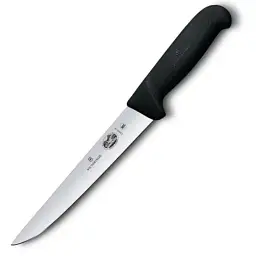 Кухонний ніж Victorinox Fibrox Sticking 18 см Black (5.5503.18) - мініатюра 1