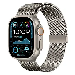 Ремінець ArmorStandart Milanese UltraLock для Apple Watch 42 (Series 11-10)/41/40/38 Titanium (ARM88955)