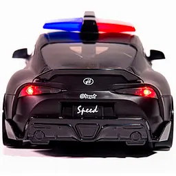 Дитяча радіокерована машина Toyota Supra MK5 поліція 1:24 4WD дрифт авто з сиреною підсвіткою та пультом - мініатюра 8