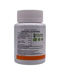 Дієтична добавка New Life Antistress Complex 60 рослинних капсул - мініатюра 2