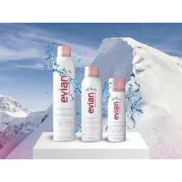 Освіжаючий спрей для обличчя Evian Brumisateur 50 мл - мініатюра 2