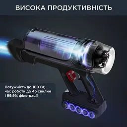 Пилосос Rowenta акумуляторний (RH2037WO) - мініатюра 5