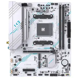 Материнська плата MAXSUN B550M GAMING WIFI ICE (MS-B550M GAMING WIFI ICE) (Socket AM4, AMD B550, Micro-ATX) Б/в