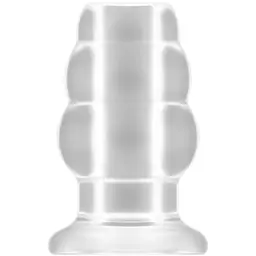 Анальний тонель Sono Hollow Tunnel Butt Plug No.51 12.7 см (прозорий)