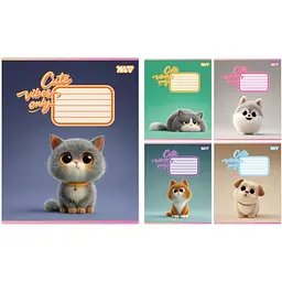 Упаковка зошитів Yes Cute vibes only А5/24 лін. 20 шт. (768901)