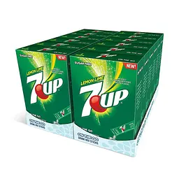 Порошковий напій 7UP Powder Drink Mix Lemon Lime 6 стіків 13.2 г - мініатюра 6