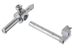 Насадка на дриль циркуль для різання свердління плитки Intertool 20-100 мм HT-0341 - мініатюра 4