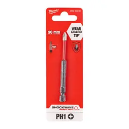 Біта SHOCKWAVE MILWAUKEE, PH1, 90мм - мініатюра 2