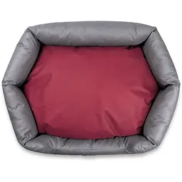 Лежак для собак та котів Pet Fashion Bosphorus, 60х53х18 см, сірий - мініатюра 4