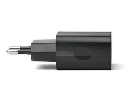 Мережевий зарядний пристрій REAL-EL CH-217 (2USB, 2.1A) Чорний + кабель Lightning - мініатюра 5