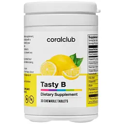 Tasty B, 30 жувальних таблеток Корал Клаб | Tasty B Coral Club