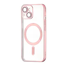 Чохол Ductil Metallic Edge with MagSafe (Protected Camera & Lens) iPhone 13 Pink