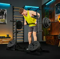 Стійки під штангу Trex Sport TX-100S регульовані з ручками для віджимань - мініатюра 3