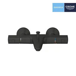 Термостат для ванни Grohe QuickFix Precision Start 345982430, Чорний матовий - мініатюра 3