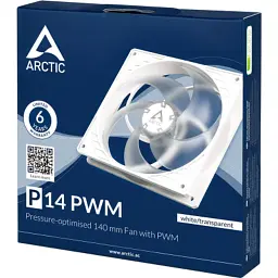Кулер до корпусу Arctic P14 PWM (ACFAN00223A) - мініатюра 4
