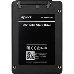 Накопичувач SSD 2.5" 480GB Apacer (AP480GAS340G) - мініатюра 2