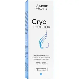 Маска для волосся More4Care Cryo Therapy Intensive Mask для пошкодженого і тьмяного волосся 200 мл  - мініатюра 2