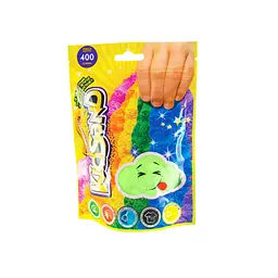 Кінетичний пісок "KidSand" KS-03-03 пакет 400 гр Зелений