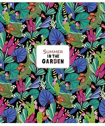 Зошит загальний Школярик Genius In the summer garden у клітинку 48 аркушів 10 шт. (048-3071K) - мініатюра 2