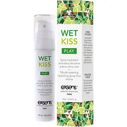 Зволожувальний засіб для порожнини рота Exsense Wet Kiss з ароматом лайму 15 мл