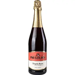 Уцінка. Винний напій слабоалкогольний газований Pregolino Fragola Rosso, червоний, напівсолодкий, 8,5%, 0,75 л 