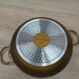 Каструля OMS 3141-IND-20-2,5 л-Gold 20 см 2.5 л золотиста - мініатюра 5