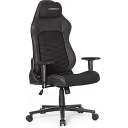 Геймерське крісло Cyberlux Spartan Black (арт. GM-409 B)