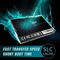 Накопичувач SSD 2.5" 512GB Silicon Power (SP512GBSS3A55S25) - мініатюра 4