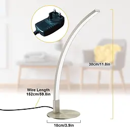 Настільна лампа Eye Care Depuley 6W Arc Type LED 3000K Теплий білий - мініатюра 4