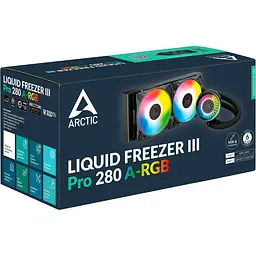 Система водяного охолодження Arctic Liquid Freezer III Pro 280 A-RGB Black (ACFRE00183A) [148105] - мініатюра 6