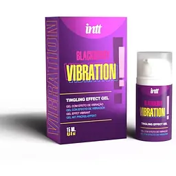 Рідкий вібратор Intt Vibration Blackberry (15 мл) - мініатюра 2