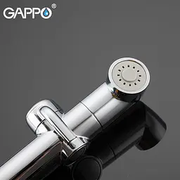 G2048-8 Змішувач для душу гігієнічний з лійкою Gappo Noar 1/8, Білий - мініатюра 4