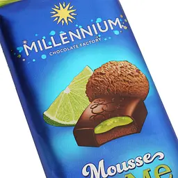 Шоколад чорний Millennium з мусовою та лаймовою начинкою 135 г (779431) - мініатюра 3