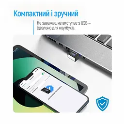Bluetooth-адаптер ColorWay BT 5.3 (CW-AD-BT53) - мініатюра 12