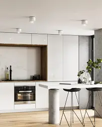 Точковий світильник TK Lighting 10595 Vivo GX53 1x11W IP44 білий - мініатюра 3