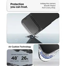 Чохол Spigen Optik Armor для iPhone 17 Pro Black (ACS09953) - мініатюра 17