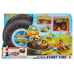 Игровой набор Hot Wheels Monster Trucks Трюки в шине (GVK48) - мініатюра 11