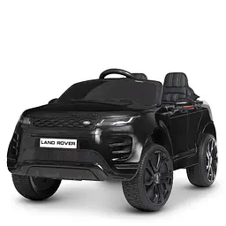 Електромобіль джип 2x45W 12V9Ah EVA шкіра MP4 чорний (M 4418 EBLRS-2)
