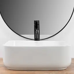 Умивальник Rea Demi Mini White накладний REA-U5064, Білий - мініатюра 6