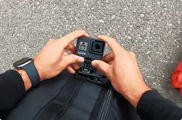 Магнітне кріплення-прищіпка GoPro Magnetic Swivel Clip (ATCLP-001) [76420] - мініатюра 4