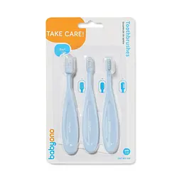 Набір зубних щіток BabyOno блакитний 3 шт. (550/02) - мініатюра 5