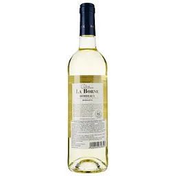 Вино Chateau La Borne AOP Bordeaux 2022 біле солодке 0.75 л - мініатюра 2