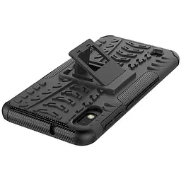 Чохол-накладка Toto Dazzle Kickstand 2 in 1 Case Samsung Galaxy M10 Black - мініатюра 7