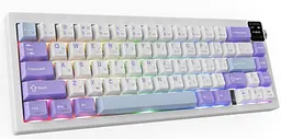 Клавіатура Ajazz AK650 Flying Fish Switch Purple (AK650-FF-PWB) - мініатюра 3