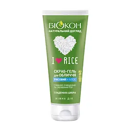 Скраб для обличчя Біокон I Love Rice 90 мл (4823110300534)