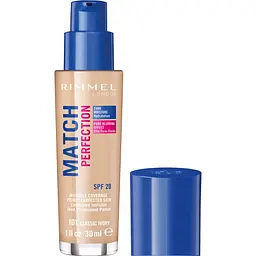 Тональна основа Rimmel Match Perfection відтінок 101 (Classic Ivory) 30 мл - мініатюра 2