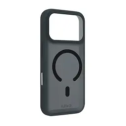 Чохол MAKE Apple iPhone 17 Pro Max Silicone Aura Magnet Black