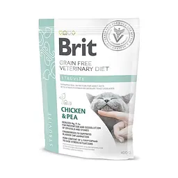 Сухий корм Brit GF Veterinary Diets Cat Struvite 0.4 кг лікувальний для кішок (курка) - мініатюра 9